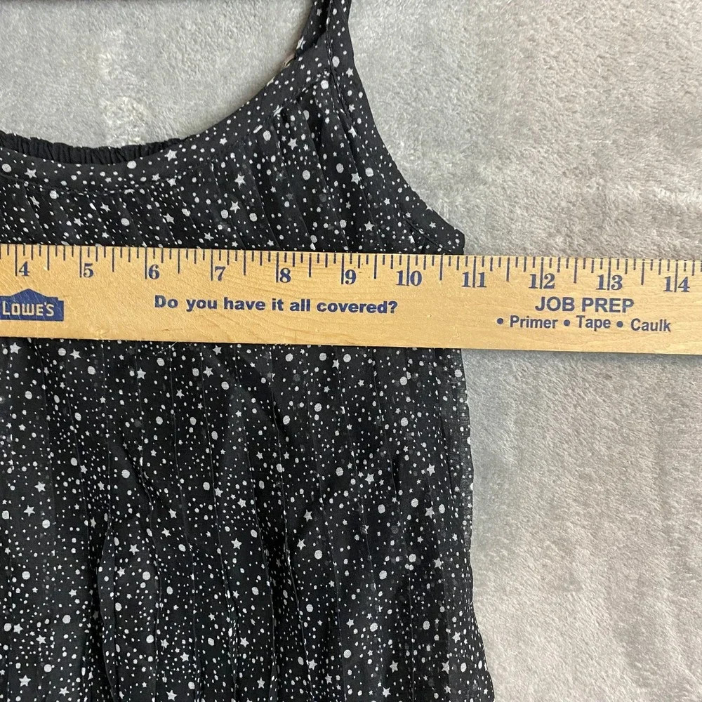 Abercrombie Kids 7/8 Black Polka Dot Sleeveless Camisole